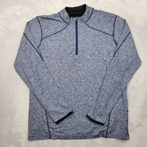 Sodo‎ Apparel Men Large 1/4 Zip Sweater Sweatshirt Performance Base Layer Tech